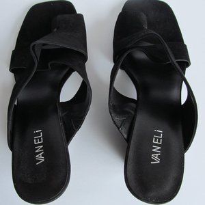 Vaneli Black Heels